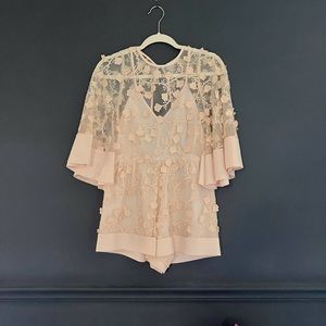 Flirty Feminine Frilly Romper